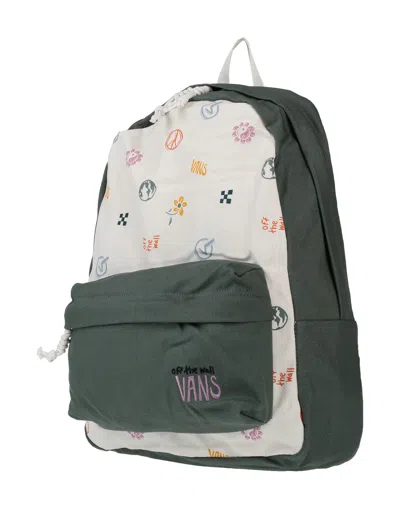 Vans Backpacks In Dark Green