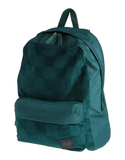 Vans Backpacks In Deep Jade