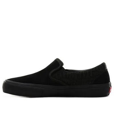 Vans Baker Slip-on Pro 'black Red White'