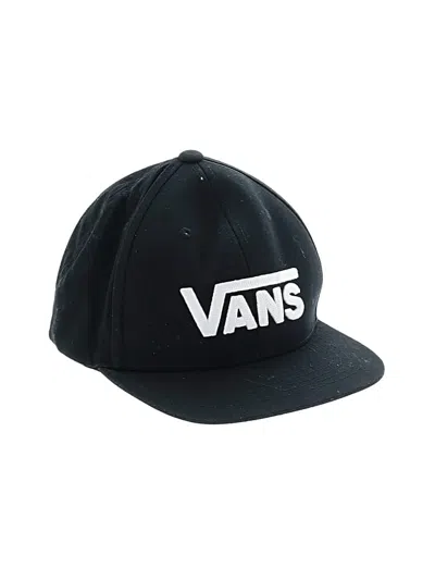 Pre-owned Vans Baseball Cap In Black