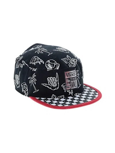 Pre-owned Vans Kids' Baseball Cap In Black