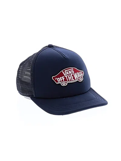 Pre-owned Vans Baseball Cap In Blue