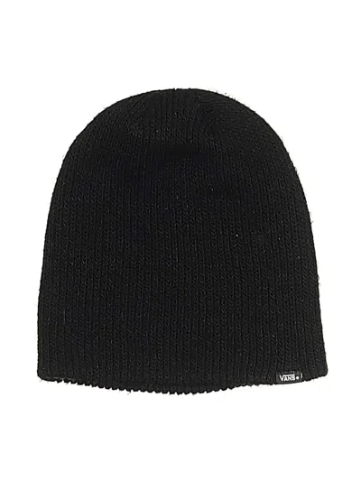 Pre-owned Vans Beanie Hat In Black