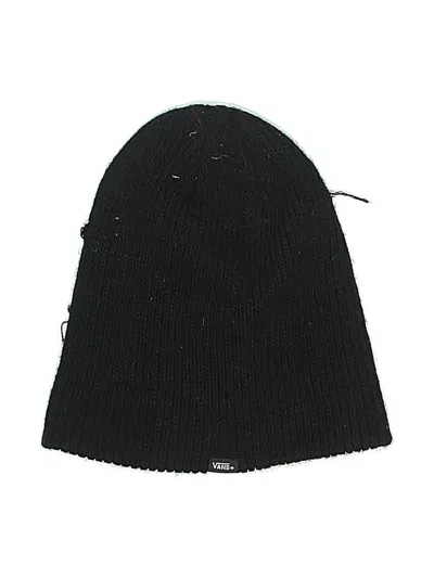 Pre-owned Vans Beanie Hat In Black