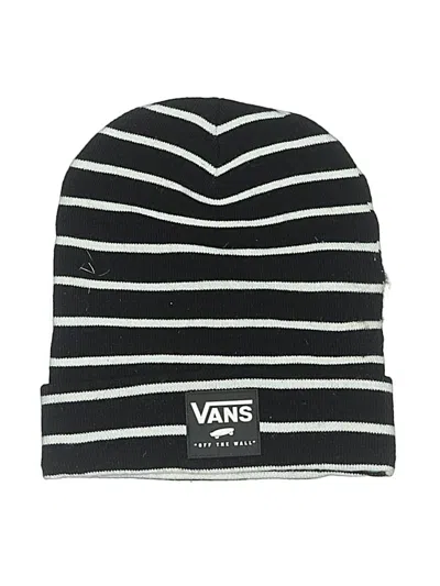 Pre-owned Vans Beanie Hat In Black