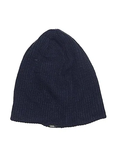 Pre-owned Vans Beanie Hat In Blue