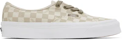 Vans Beige Og Authentic Lx Sneakers In Anderson Paak Sand