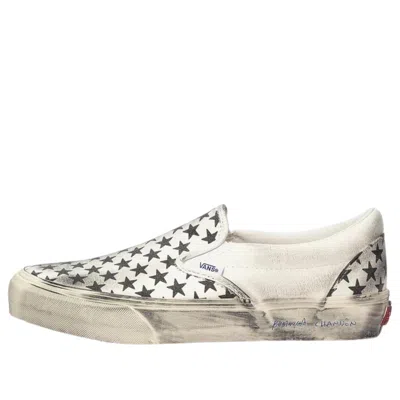 Vans Bianca Chandn X Classic Slip-on Vlt Lx 'stressed Black' In Multi