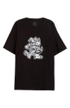 Vans Big Bad Wolf Graphic T-shirt In Black