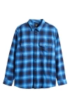 Vans Bixby Plaid Cotton Flannel Button-up Shirt In Multi
