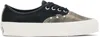 Vans Black & Khaki Premium Authentic 44 Sneakers In Prep Plaid Olive