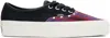 Vans Black & Purple Lx Authentic Reissue 44 Sneakers In Prep Plaid Chili Pep