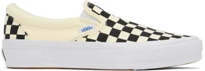 VANS BLACK & WHITE LX SLIP-ON REISSUE 98 SNEAKERS
