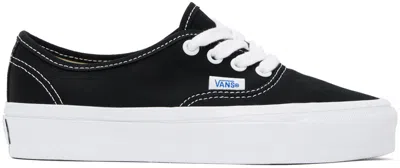 Vans Black Authentic Trainers In Lx Black/white