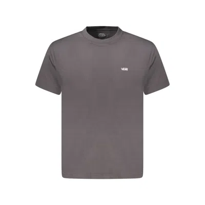 Vans Black Cotton Men T-shirt In Gray