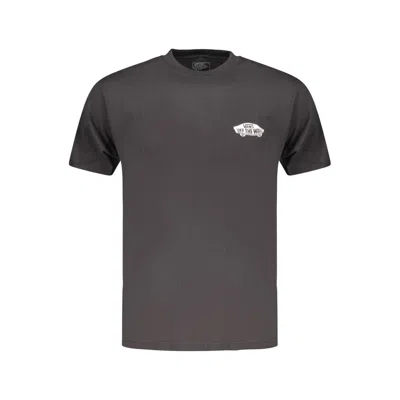 Vans Logo-print Cotton T-shirt In Gray