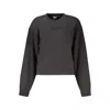 Vans Black Cotton Women Sweater In Gray
