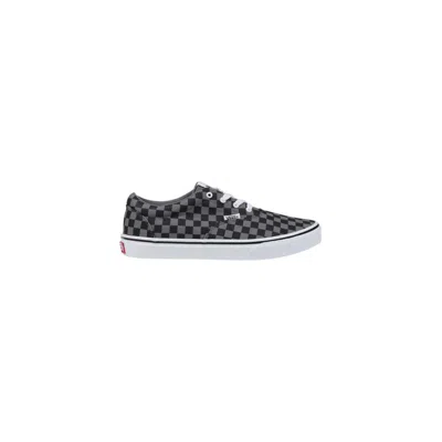 Vans Black Fabric Sneaker In Gray