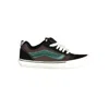 Vans Black Leather Men Sneaker In Multi