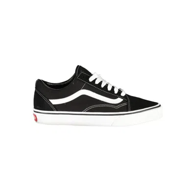 VANS BLACK LEATHER WOMEN SNEAKER