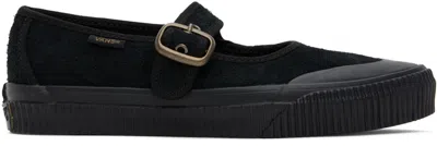 Vans Black Mary Jane Sneakers In Lx Creep Black