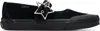 Vans Black Mary Jane Sneakers In Black