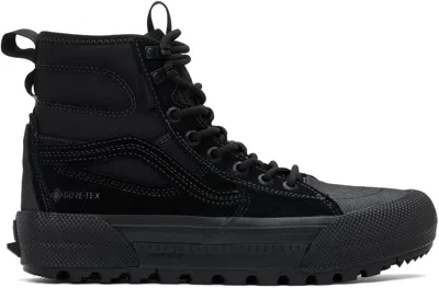 Vans Black Mte Skate High Gore-tex Sneakers In Blackout