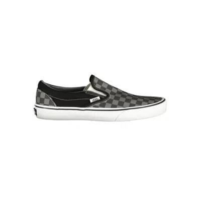 VANS BLACK POLYESTER MEN SNEAKER