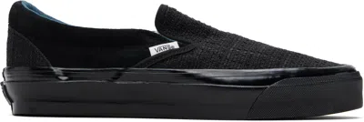 Vans Black Premium Classic Slip-on Sneakers