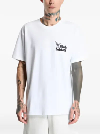 Vans Black Sabbath Graphic-print T-shirt In White