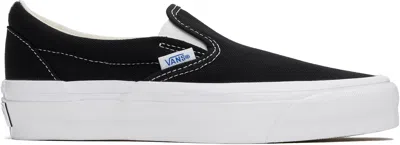 VANS BLACK SLIP-ON REISSUE 98 SNEAKERS