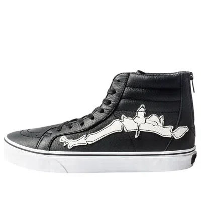 Vans Blends X Peanuts X Sk8-hi Reissue Zip 'snoopy Bones' In Black