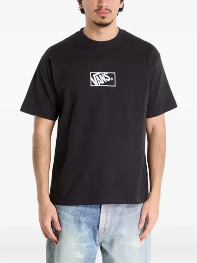 Vans Blocked Box Loose T-shirt In Black