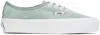 Vans Blue Authentic Reissue 44 Sneakers In Lx Pig Suede Iceberg