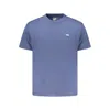 Vans Blue Cotton Men T-shirt In Blue