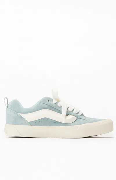 Vans Blue Suede Knu Skool Sneakers