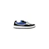 Vans Blue Suede Leather Sneaker In Animal Print