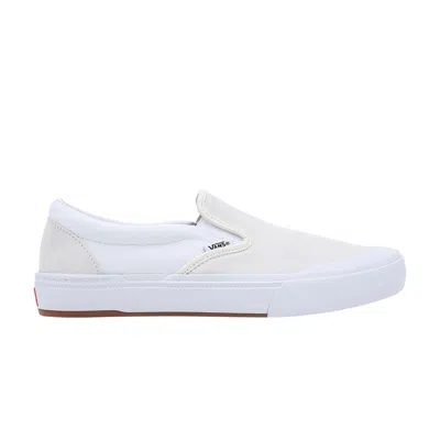 Pre-owned Vans Bmx Slip-on 'marshmallow' In Cream