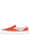 Vans X Bodega Classic Slip-on Og Dice High Stakes Low Top Sneakers Vn0a45jkth7 In Red