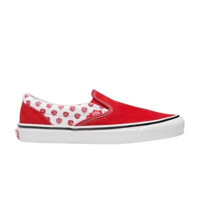 Pre-owned Vans Bodega X Slip-on Lx 'dice' In Red