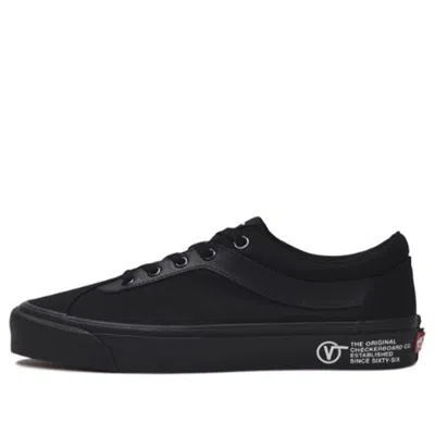 Vans Bold Ni Solid Color Minimalistic Low Tops Casual Skateboarding Shoes Unisex Black