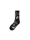 Vans Bone Yard Socks In Black