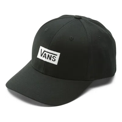 Vans Boxed Structured Jockey Hat 'black' In Green