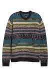 Vans Boyer Stripe Cotton Sweater In Multi