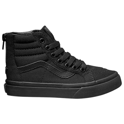 Vans Kids' Boys Preschool   Sk8-hi Zip In Black/black