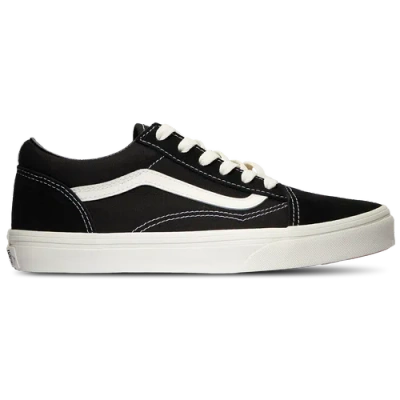 Vans Kids' Boys  Old Skool In White/black