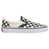 Vans Classic Checkerboard Slip-on In Black/true White