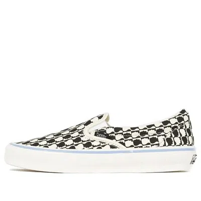 Vans Brain Dead X Og Classic Slip-on Lx 'black White Checkerboard'
