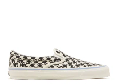 Vans Brain Dead X  Og Classic Slip-on Lx 'black White Checkerboard'