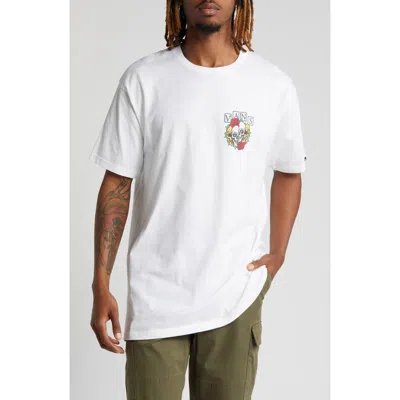 Vans Break Apart Graphic T-shirt In White